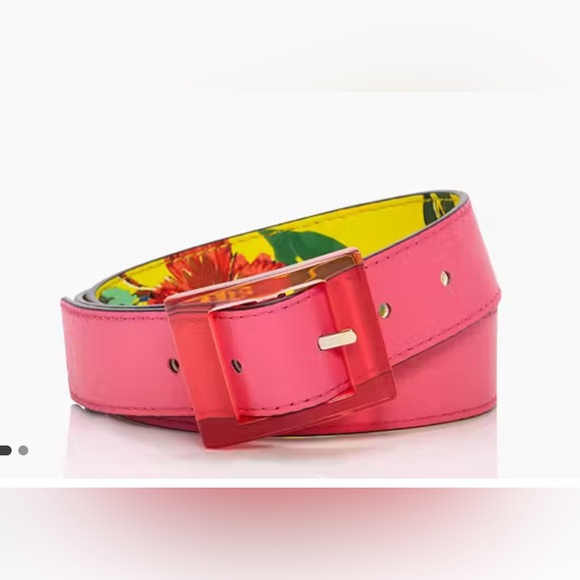Kate Spade Reversible Printed Trouser Belt - Picture 4 of 12